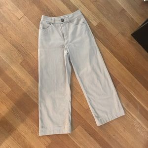 Canadian designer Harly Jae wide leg pants